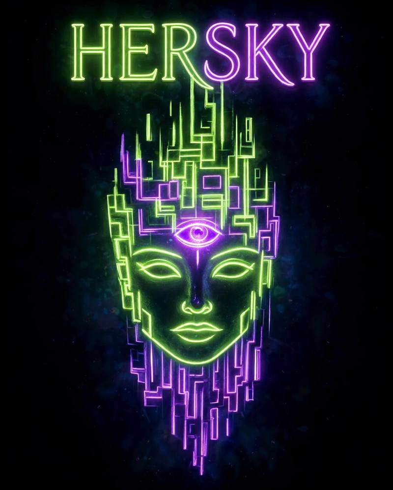 HERSKY artwork — Neon Glow
