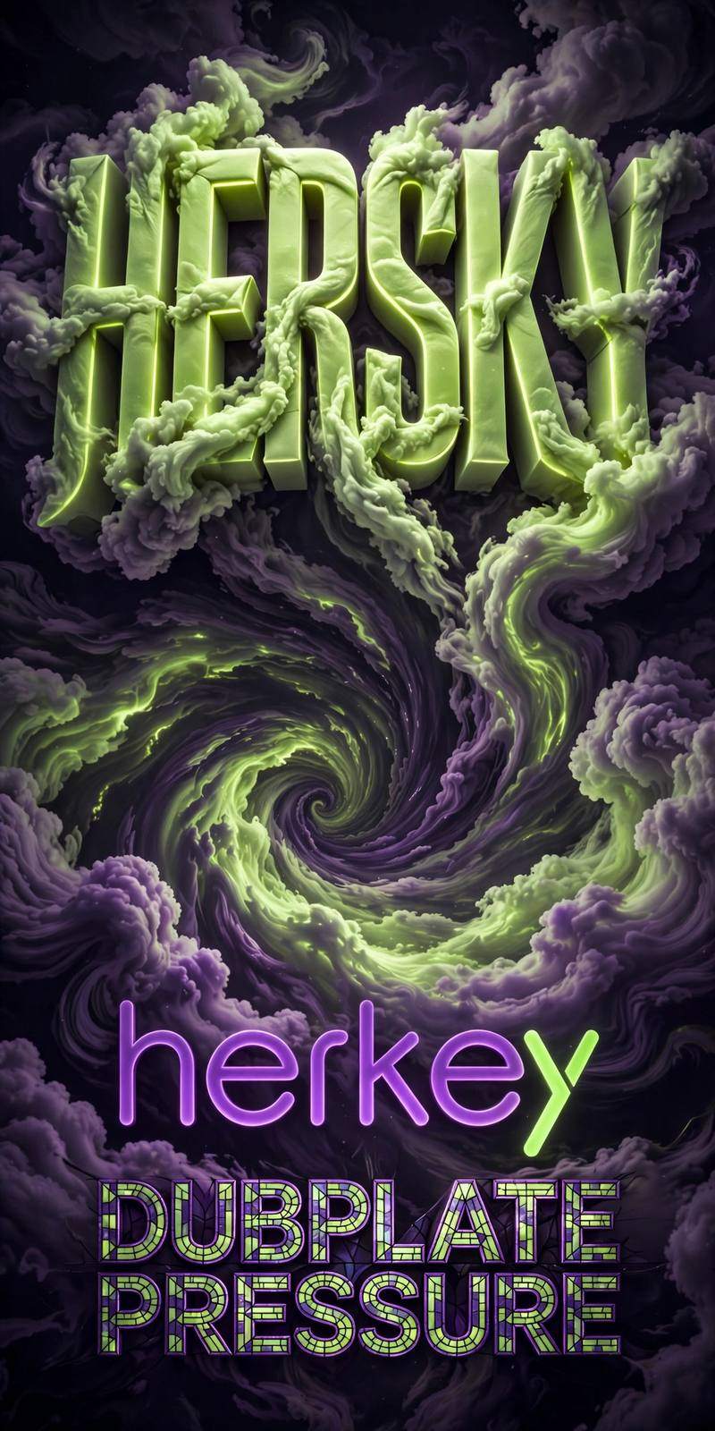 HERSKY artwork — Cotton Candy Storm Clouds