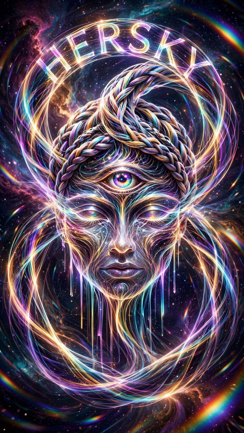 HERSKY artwork — Cosmic String Loop