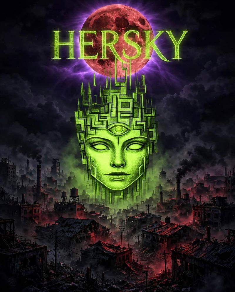 HERSKY artwork — Blood Moon