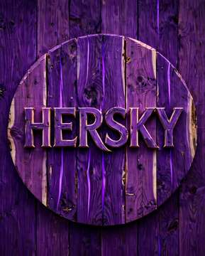 HERSKY artwork — Purpleheart Timber
