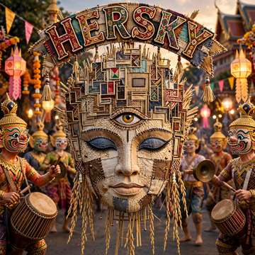 HERSKY artwork — Phitakhon Masks