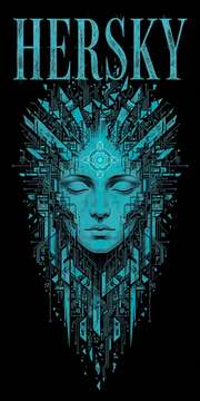 HERSKY artwork — Teal Wash