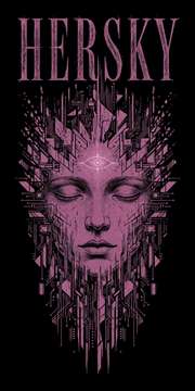 HERSKY artwork — Fuchsia Dusk