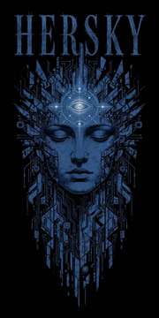 HERSKY artwork — Sapphire Deep