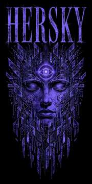 HERSKY artwork — Ultraviolet Neon