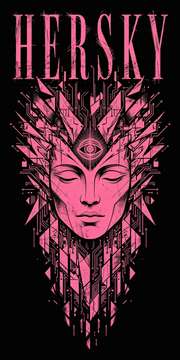 HERSKY artwork — Neon Rose