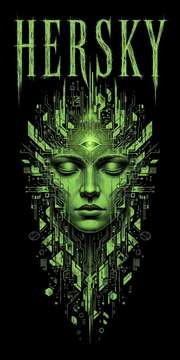 HERSKY artwork — Neon Green
