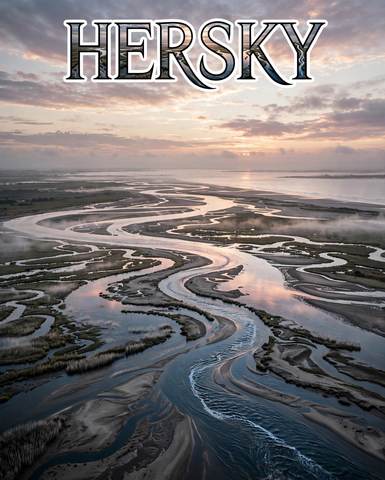HERSKY artwork — Estuary Dawn