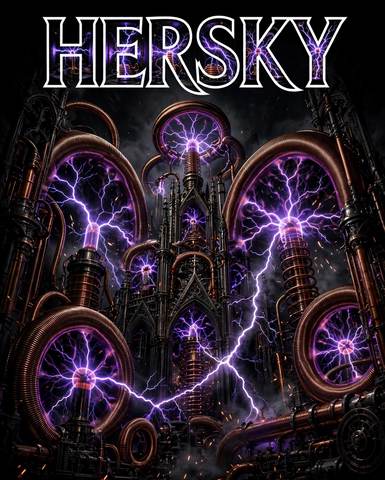HERSKY artwork — Tesla Coil Cathedral