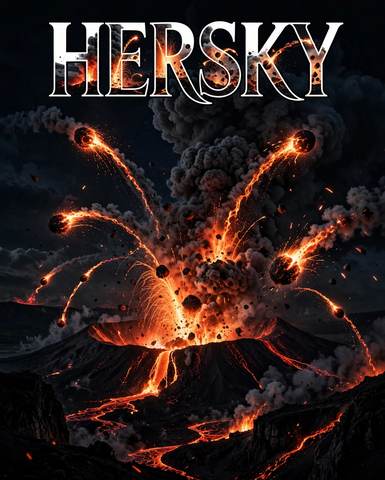 HERSKY artwork — Volcanic Bombs Arc