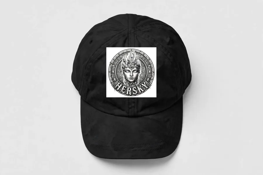 Emblem on Embroidered Dad Hat