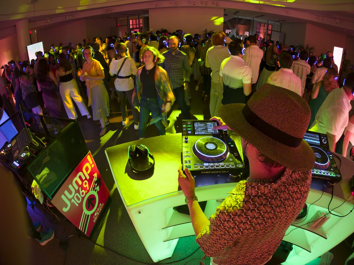 DJ Hersky at the Museum of Nature Desert Oasis